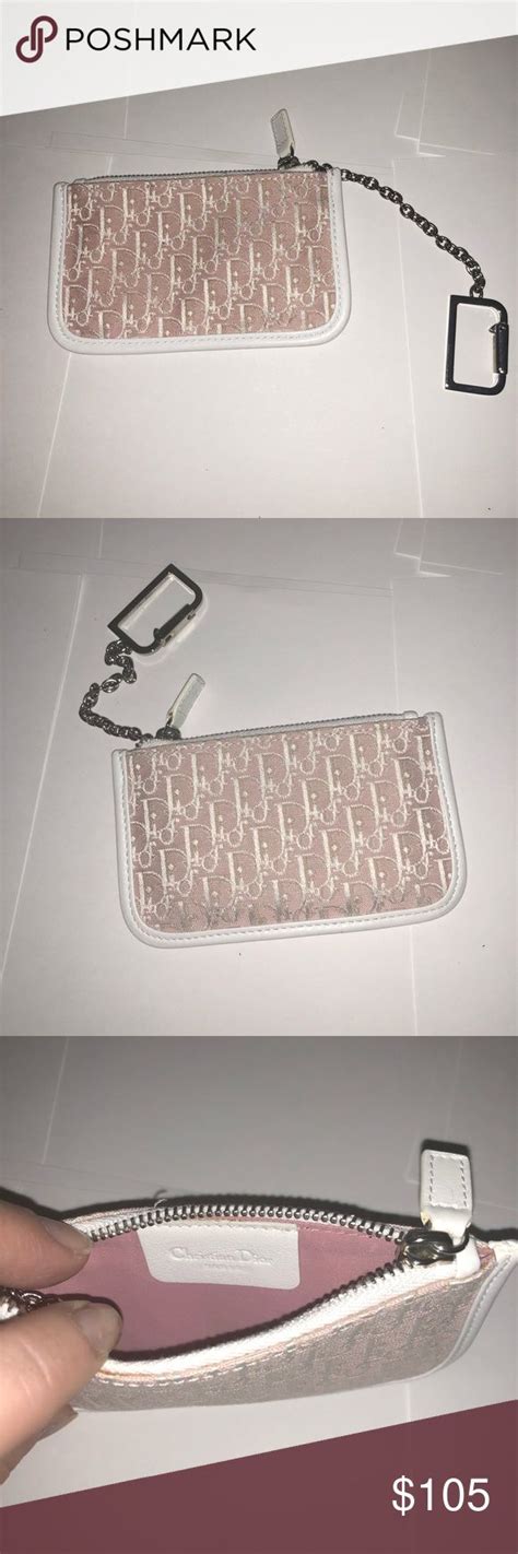 christian dior keychain|christian dior wallet price list.